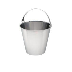Swedish S/St. Bucket 12 Litre Graduated