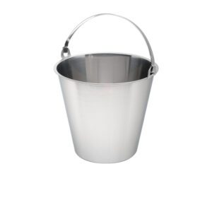 Swedish S/St. Bucket 15 Litre Graduated