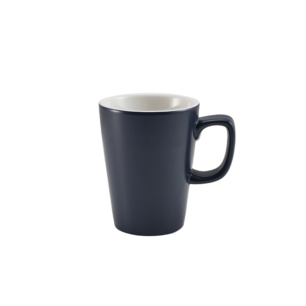 GenWare Porcelain Matt Blue Latte Mug 34cl/ 12oz