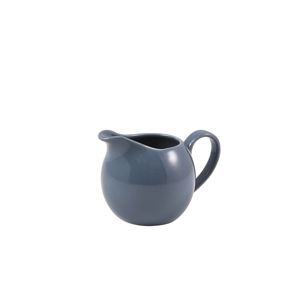 Genware Porcelain Grey Jug 14cl/ 5oz