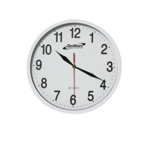 Wall Clock White 24cm Dia