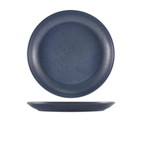Antigo Stoneware Denim Coupe Plate 24cm