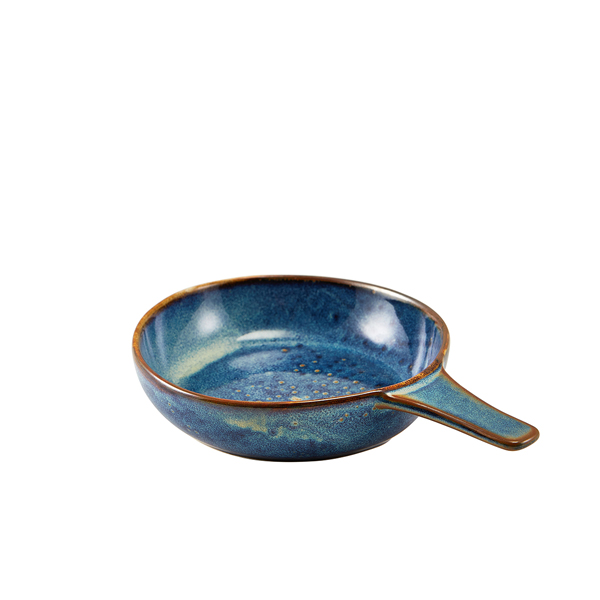 Terra Porcelain Aqua Blue Presentation Pan 15.5cm