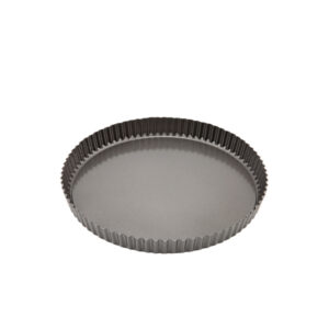 Carbon Steel Non-Stick Fluted Quiche Tin 29cm