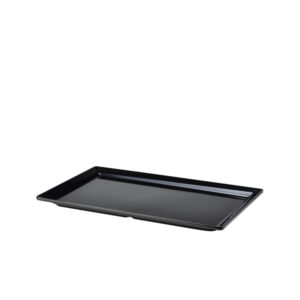 GenWare Melamine Black Platter GN 1/1