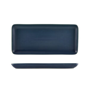 Antigo Stoneware Denim Narrow Rectangular Platter 31 x 14cm