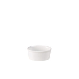 Genware Poreclain Oval Ramekin 10cm/ 4"