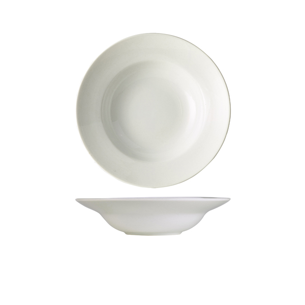Genware Porcelain Pasta Dish 22cm/ 8.5"