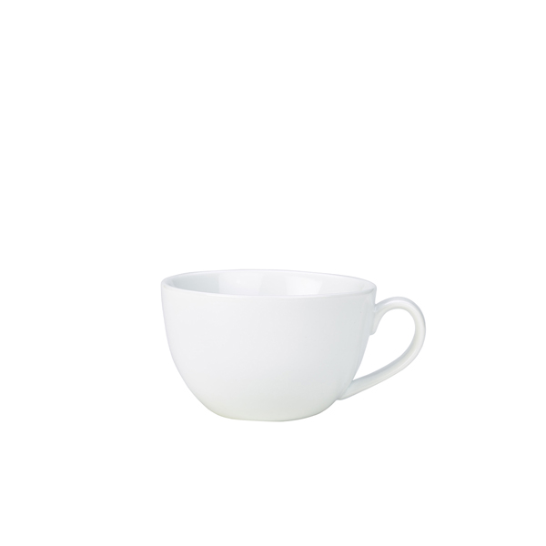 Genware Porcelain Bowl Shaped Cup 23cl/ 8oz