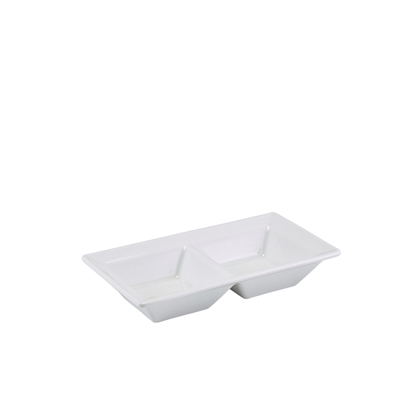 GenWare Porcelain Double Dish 15 x 8cm/ 6 x 3"