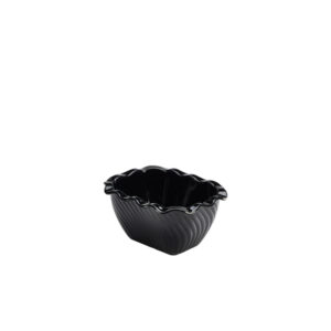 Crock 2.5Lb (1.1Kg) Tulip Black 158X127X89mm