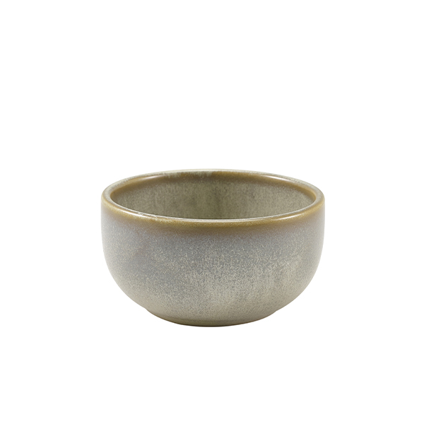 Terra Porcelain Matt Grey Round Bowl 11.5cm