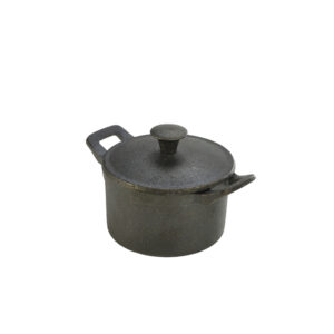 Mini Cast Iron Casserole Dish 10 x 6cm