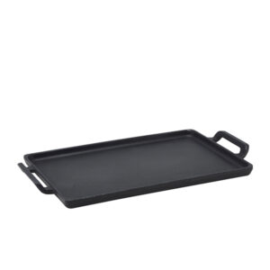 GenWare Cast Iron Rectangular Platter 25 x 15.5cm