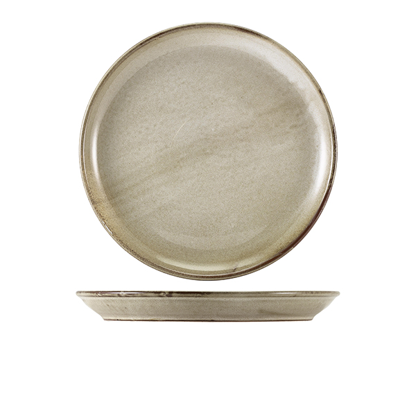 Terra Porcelain Grey Coupe Plate 27.5cm