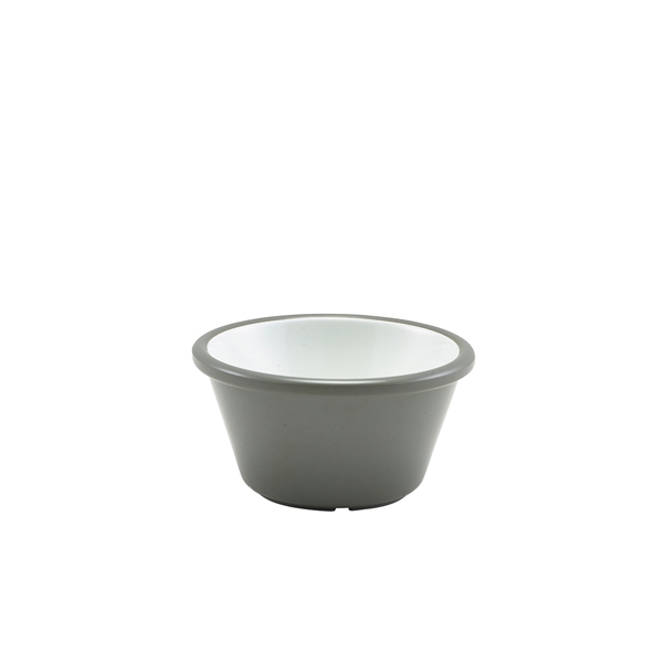 GenWare Melamine Grey And White Two Tone Ramekin 59ml/ 2oz