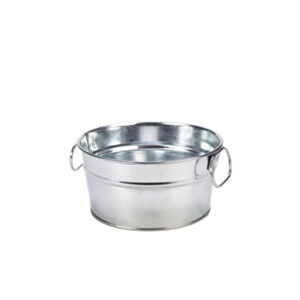 Galvanised Steel Serving Bucket 15 x 8cm