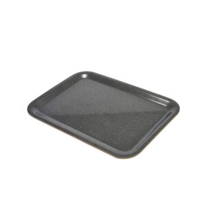 Laminated Wood Tray 46 X 34cm - Dark Granite