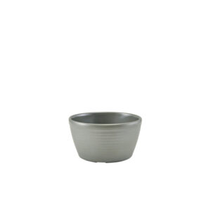 GenWare Melamine Matt Grey Ripple Ramekin 113ml/ 4oz