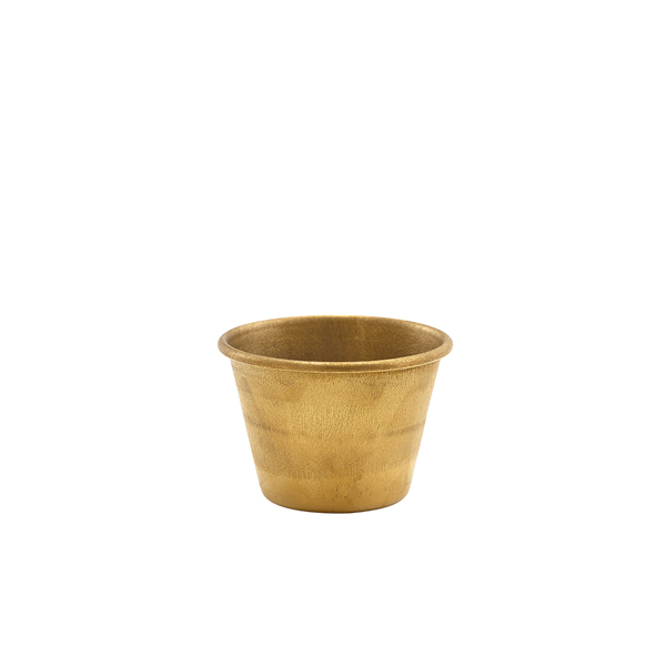 GenWare Gold Vintage Steel Ramekin 71ml/ 2.5oz