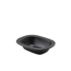 GenWare Black Vintage Steel Pie Dish 16cm