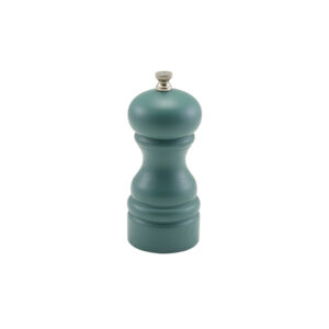 Olive Green Wooden Salt/ Pepper Grinder 13cm