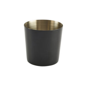 Black Stainless Steel Serving Cup 8.5 x 8.5cm