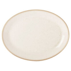 Oatmeal Oval Plate 30cm/12"
