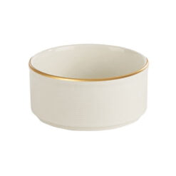 Line Gold Band Stacking Bowl 10cm
