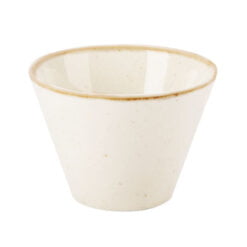 Oatmeal Conic Bowl 5.5cm/2.25" 5cl/1.75"
