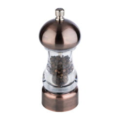 Carbon Steel 'Copper' Salt mill    6cm / 2.4", H:15cm / 5.9"