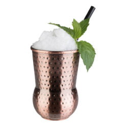 Antique Hammered Copper look Julep Barrel Mug