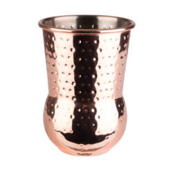 Shiny Hammered Copper look Julep Barrel Mug