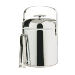 S/S Ice Bucket with Tongs (14cm)