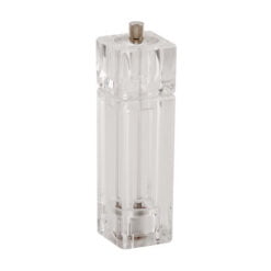 Combo Salt Shaker& Pepper Mill Acrylic 6.5"