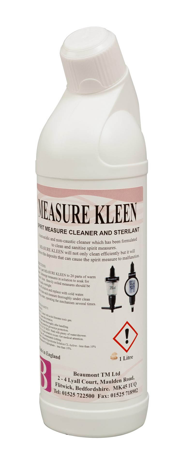 Liquid Measure Cleaner 1 Litre (6  pack)