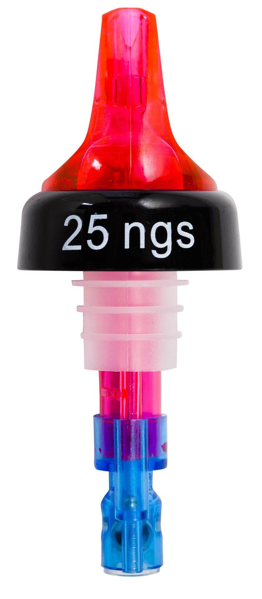 25NGS Red Quick Shot 3 Ball Pourer PK12
