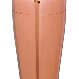 Copper Plated 2 Piece Art Deco Shaker