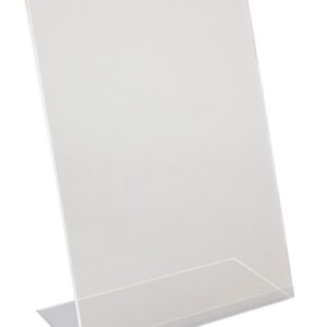 Perspex Menu Holder A4 Angled