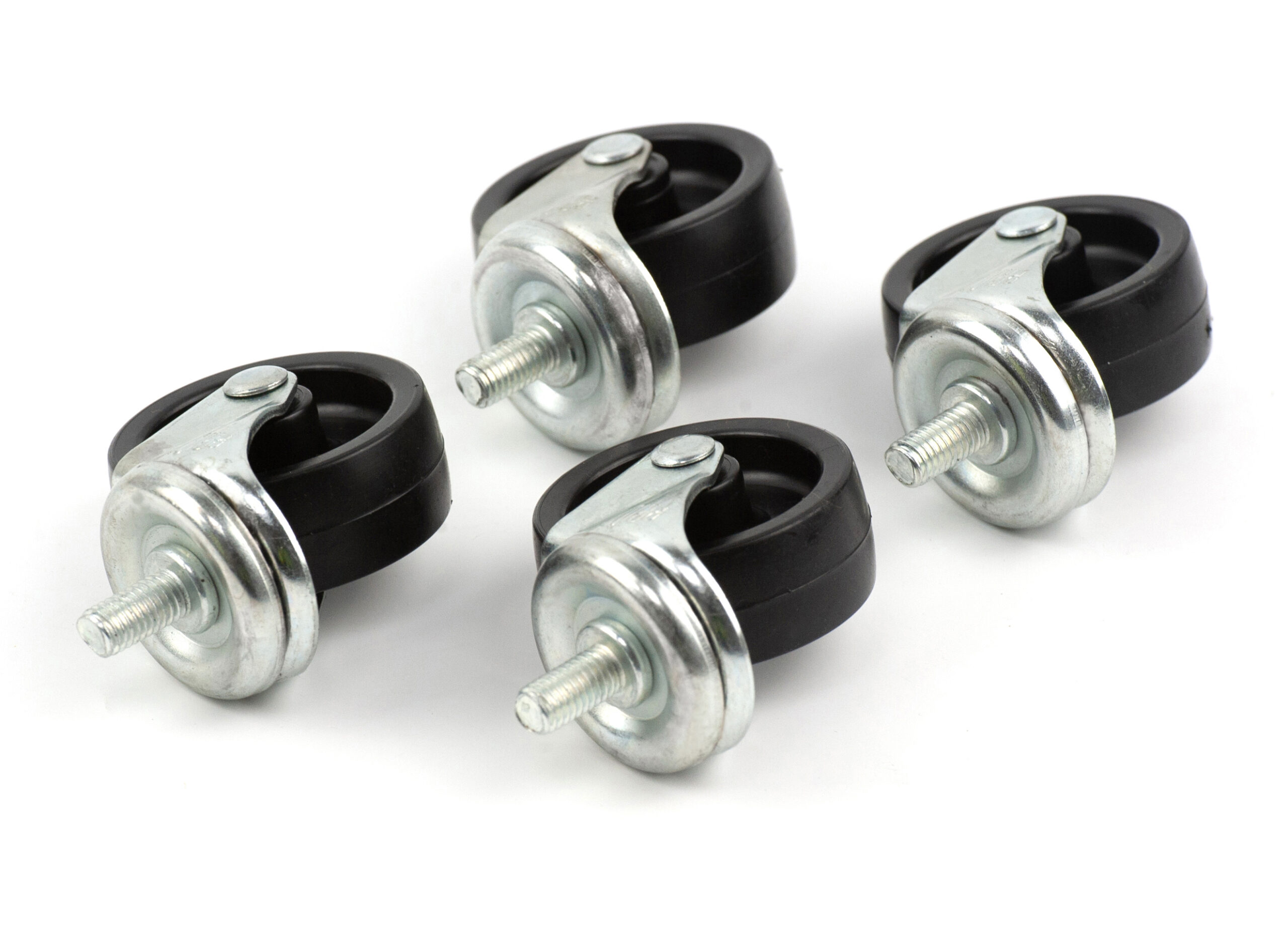 Bottle Skip Castors (Set of 4) BLACK