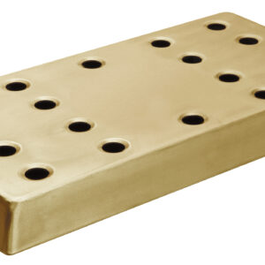 Brass Effect Drip Tray 16x8 3/4"
