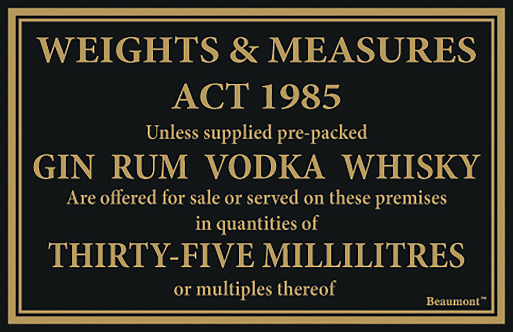170x110mm 35ml Whisky, Gin, Vodka, Rum