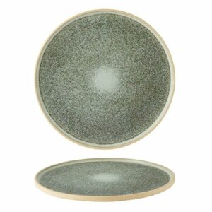 Pistachio Walled Plate 26cm/10"