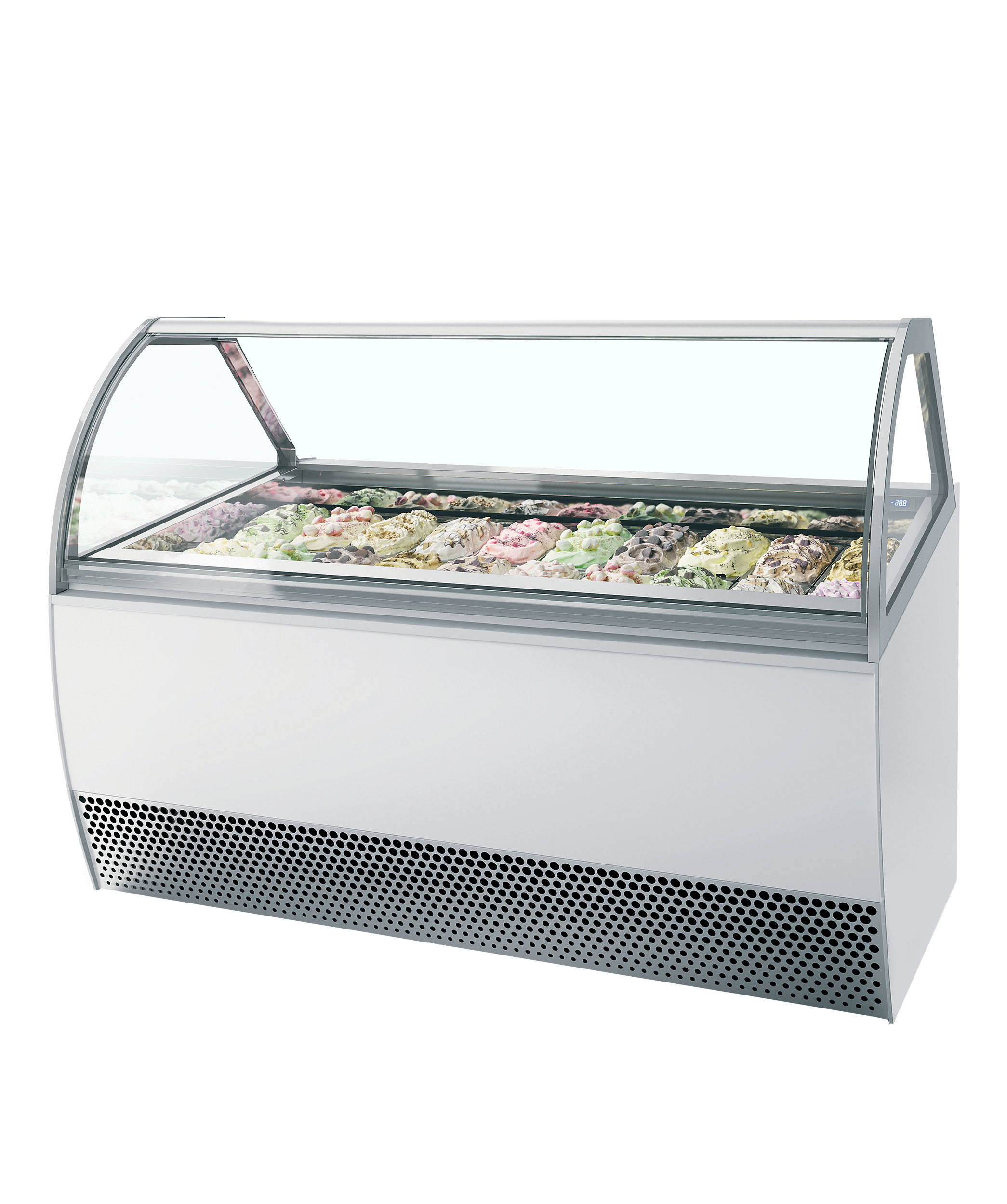Ventilated Scoop Ice Cream Display