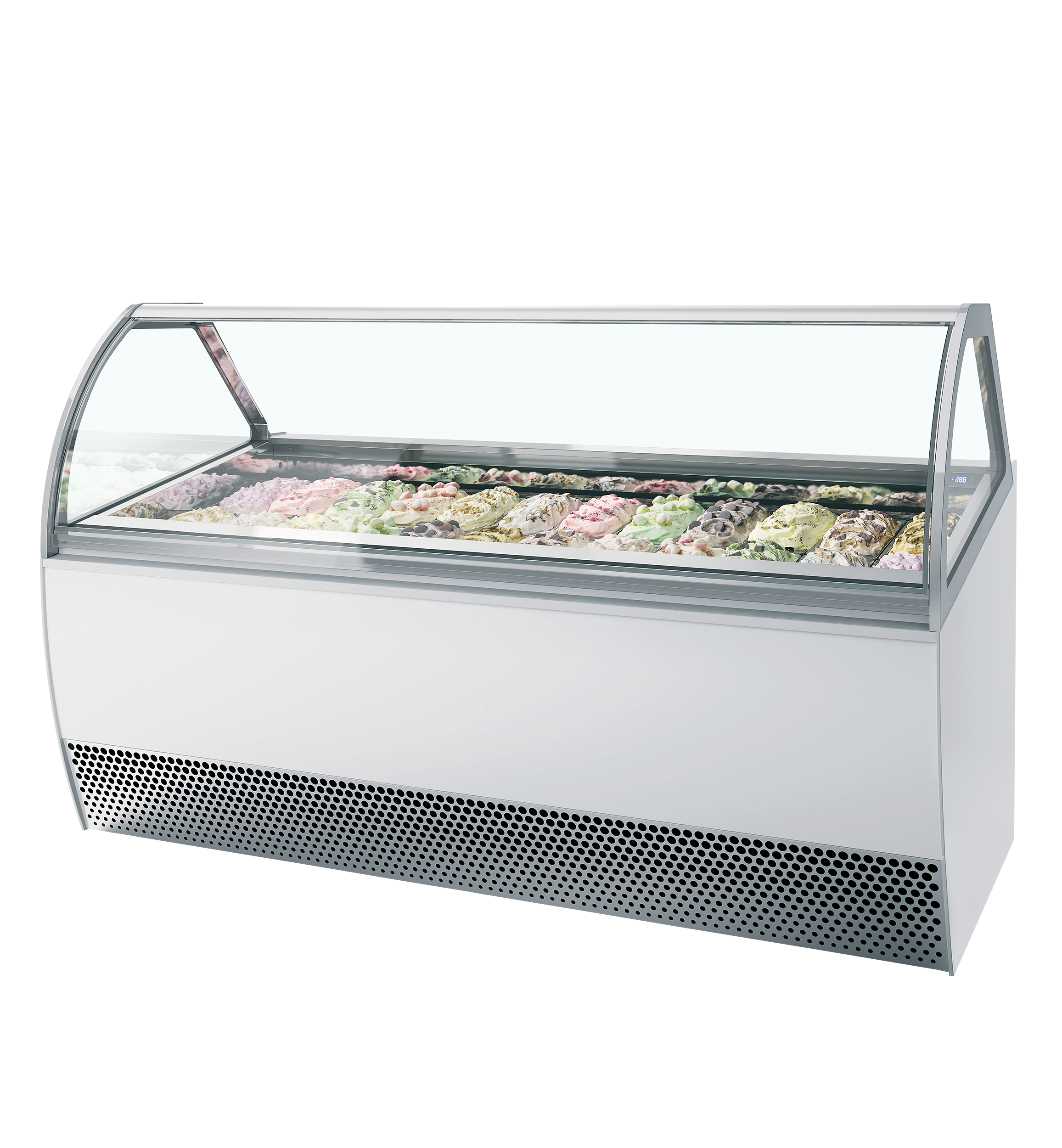 Ventilated Scoop Ice Cream Display