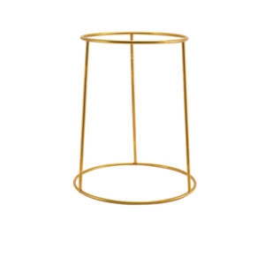 GenWare Gold Anti-Slip Round Buffet Riser 30cm