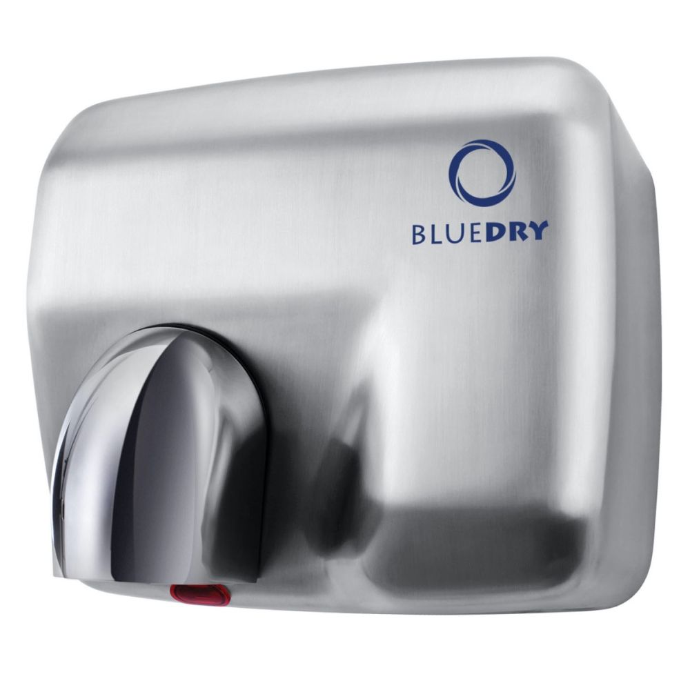 BlueDry Blue Storm Nozzle Hand Dryer | 2300 Watts | Rotating Nozzle
