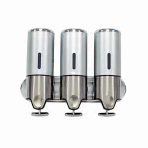 Shower Dispenser Triple ? Silver