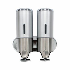 Shower Dispenser Double ? Silver