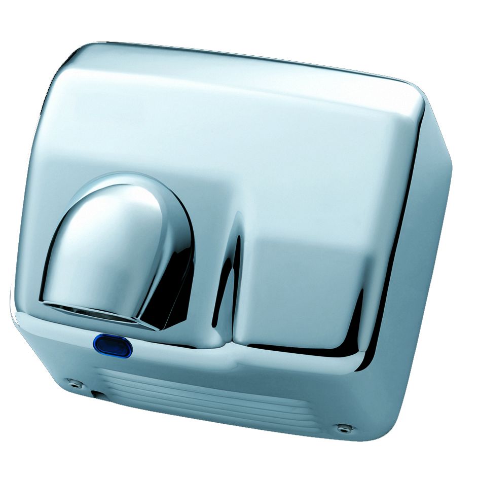 Heavy Duty Chrome Nozzle Quiet Hand Dryer